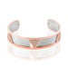Bracelet Jonc Andrina Acier Rose - Bracelets joncs Femme | Marc Orian