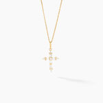 Pendentif Or Jaune Neottie Oxydes - Pendentifs Femme | Marc Orian