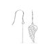Boucles D'oreilles Pendantes Aitana Argent Blanc - Pendantes Femme | Marc Orian