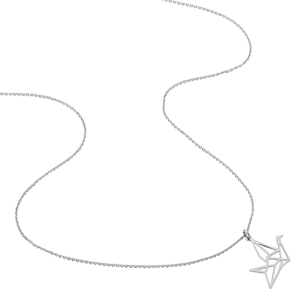 Collier Colombe Argent Blanc - Colliers fantaisie Femme | Marc Orian