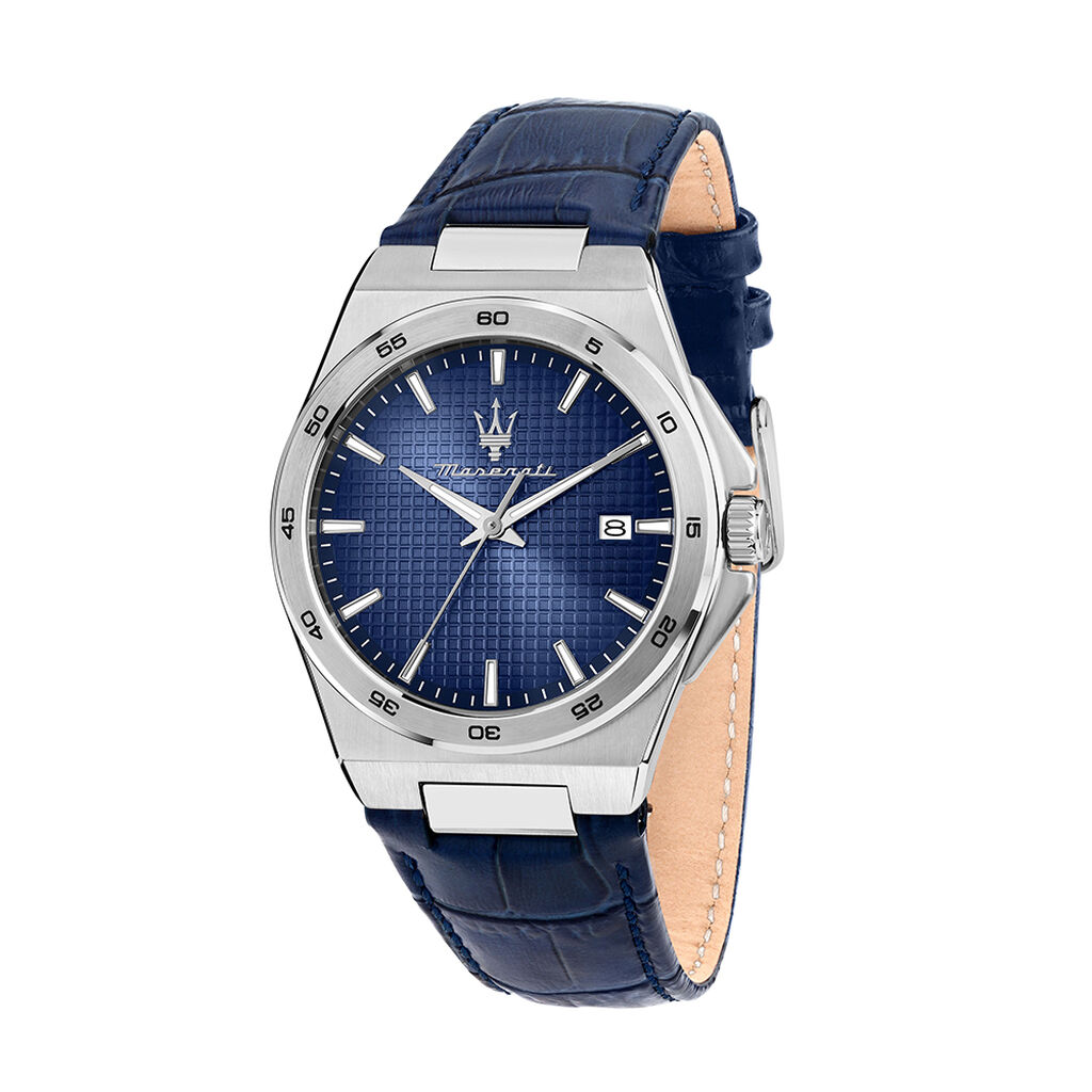Montre Maserati Velocita Slim Bleu - Montres &eacute;tanches Homme | Marc Orian