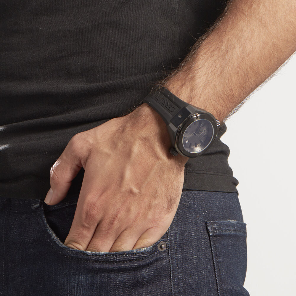 Montre Cerruti Ruscello Noir - Montres étanches Homme | Marc Orian