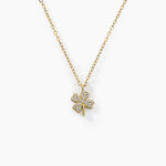 Collier Aurore Acier Dor&eacute; Cristal - Colliers avec pierres Femme | Marc Orian