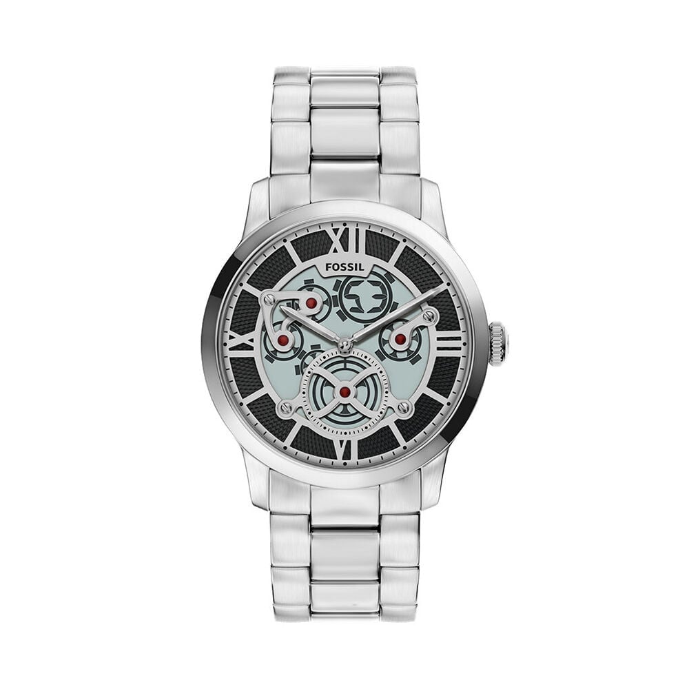 Montre Fossil Bic Tic Tourbillon Argent&eacute; - Montres &eacute;tanches Homme | Marc Orian
