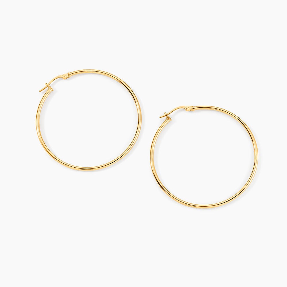 Créoles Agapanthe Or Jaune - Créoles Femme | Marc Orian