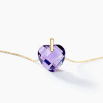 Collier Ludmille Or Jaune Amethyste - Colliers avec pierres Femme | Marc Orian
