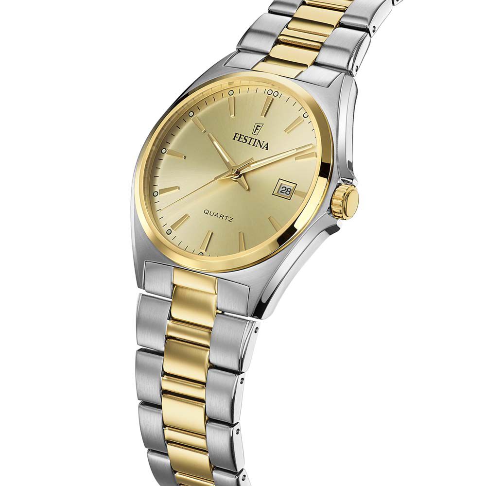 Montre Festina Classics Doré - Montres classiques Homme | Marc Orian