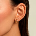 Boucles D'Oreilles Puces Nickie Plaqu&eacute; Or Jaune - Puces Femme | Marc Orian