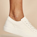 Cha&icirc;ne De Cheville Lelia Plaqu&eacute; Or Jaune - Chaines de cheville Femme | Marc Orian