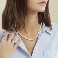Collier Baroque Or Jaune Perle De Culture - Parure de mariage Femme | Marc Orian