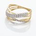 Bague Roslyn Or Jaune Diamant Blanc - Parures de mariage Femme | Marc Orian