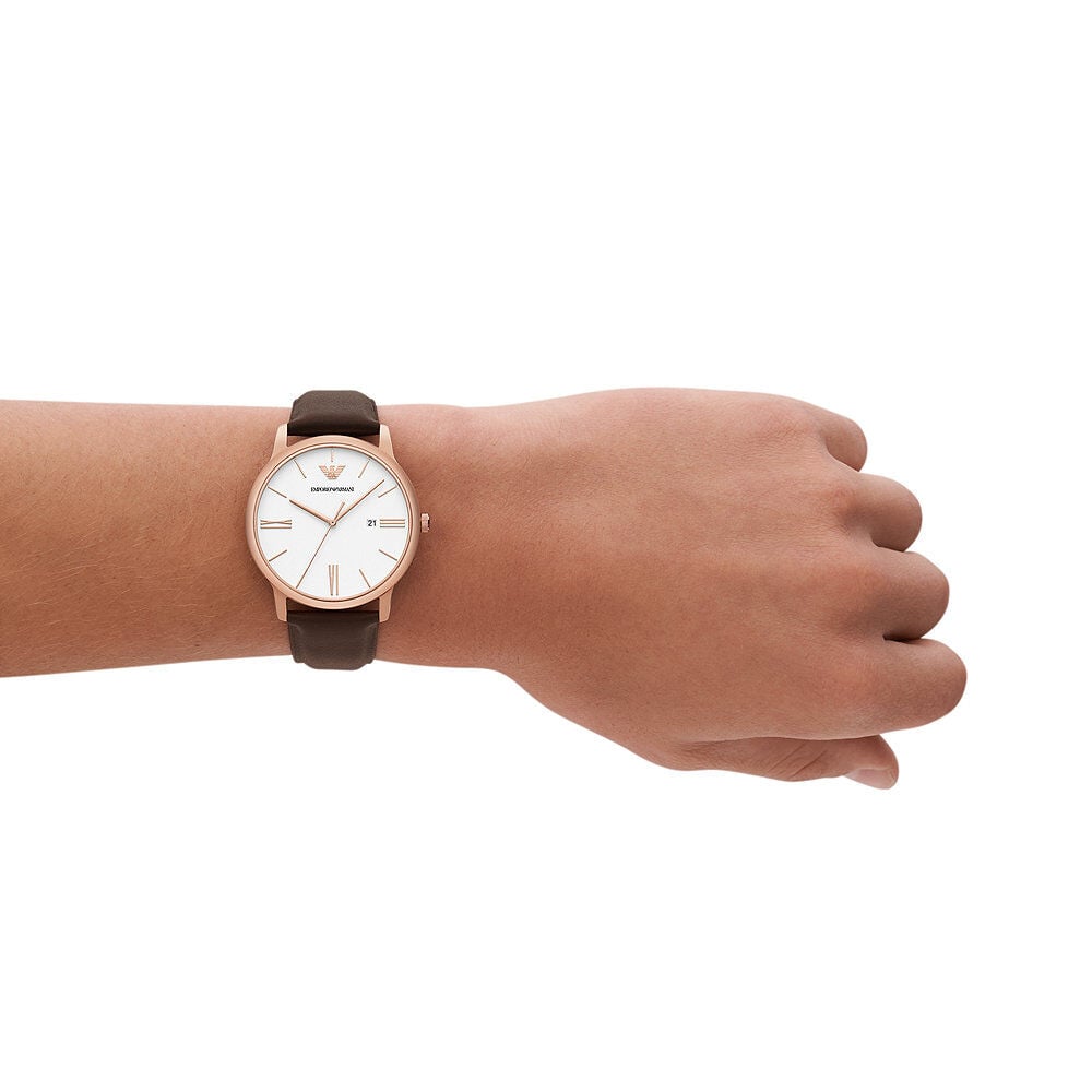 Montre Emporio Armani Blanc - Montres classiques Homme | Marc Orian