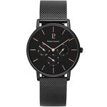 Montre Pierre Lannier Collection Cityline Noir - Montres &eacute;tanches Homme | Marc Orian