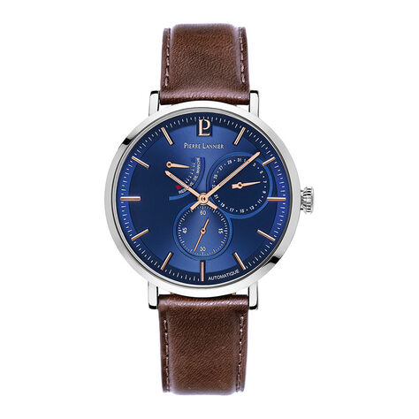 Montre Pierre Lannier Collection Evidence Bleu - Montres automatiques Homme | Marc Orian