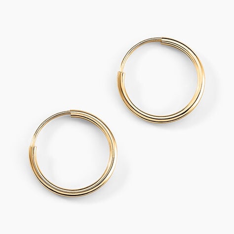 Cr&eacute;oles Dominae Or Jaune - Cr&eacute;oles Femme | Marc Orian