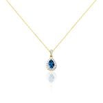 Collier Or Jaune Leroy Topaze - Colliers avec pierres Femme | Marc Orian