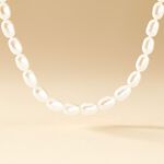 Collier Giustina Or Jaune Perle De Culture - Colliers avec pierres Femme | Marc Orian