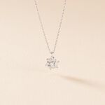 Collier Ulyssia Argent Blanc Oxyde De Zirconium - Colliers avec pierres Femme | Marc Orian