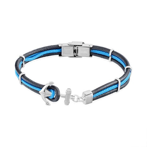 Bracelet Acier Blanc Penda - Bracelets cuir Homme | Marc Orian