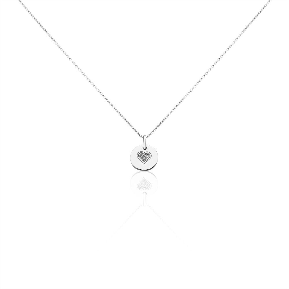 Collier Xaverie Argent Oxyde - Colliers avec pierres Femme | Marc Orian
