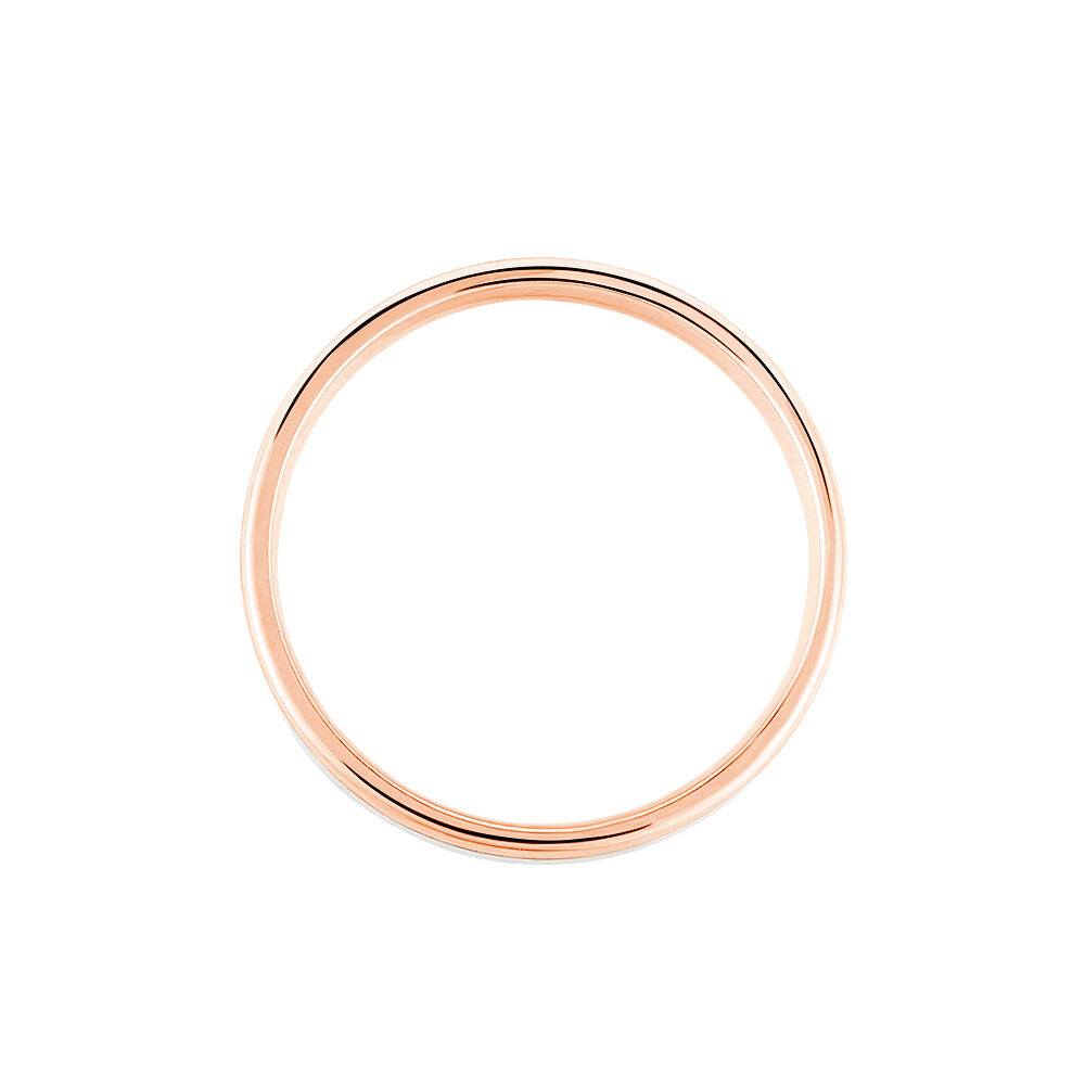 Alliance Hevan Ruban Or Bicolore - Alliances duo Unisex | Marc Orian