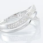 Bague Emilie Or Blanc Diamant - Bagues pierres pr&eacute;cieuses Femme | Marc Orian