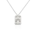 Collier Phebus Him Acier - Colliers fantaisie Homme | Marc Orian