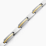 Bracelet Phebus Him Acier Blanc - Bracelets cha&icirc;nes Homme | Marc Orian