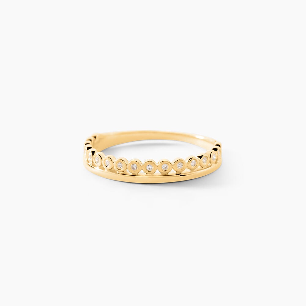 Bague Ursina Or Jaune Diamant - Parures de mariage Femme | Marc Orian
