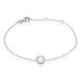 Bracelet Anaissa Argent Blanc Oxyde De Zirconium - Bracelets chaînes Femme | Marc Orian