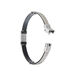 Bracelet Acier Blanc Joffrey - Bracelets cuir Homme | Marc Orian