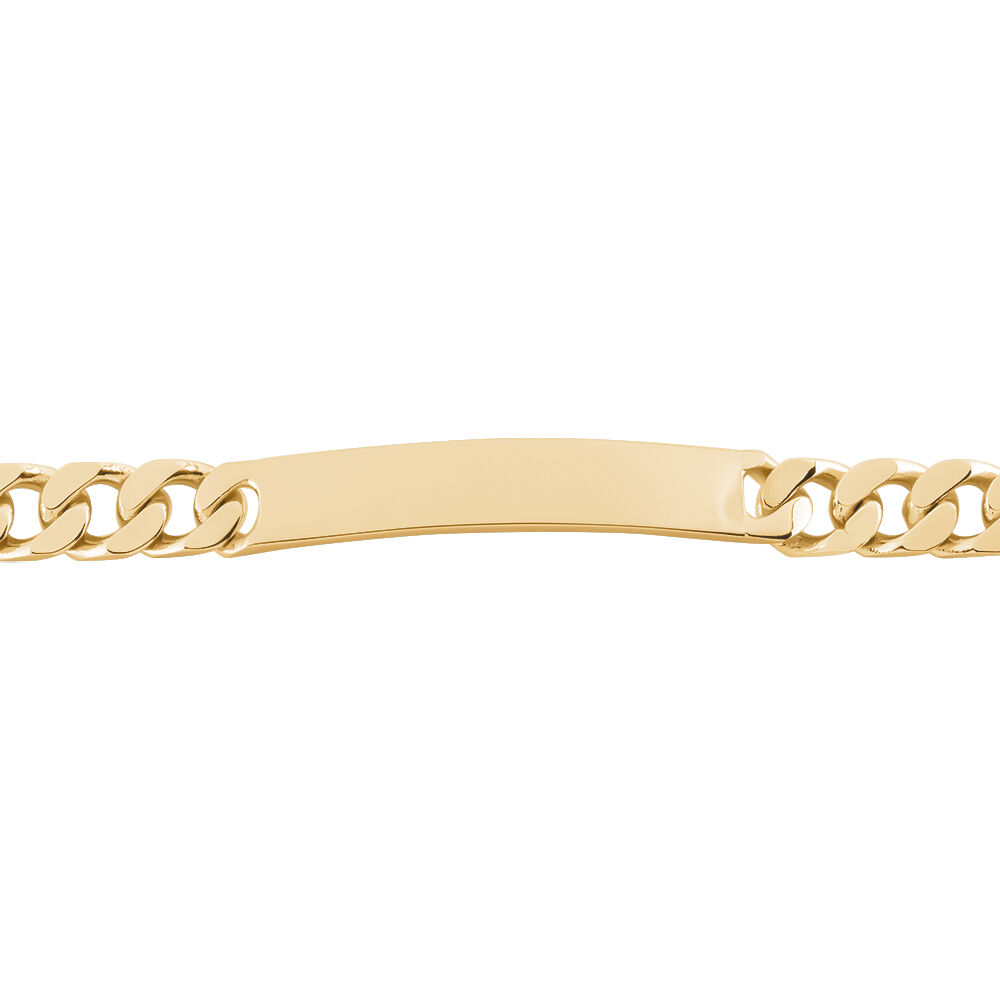 Bracelet Identité Clement Plaqué Or Jaune - Gourmettes Homme | Marc Orian