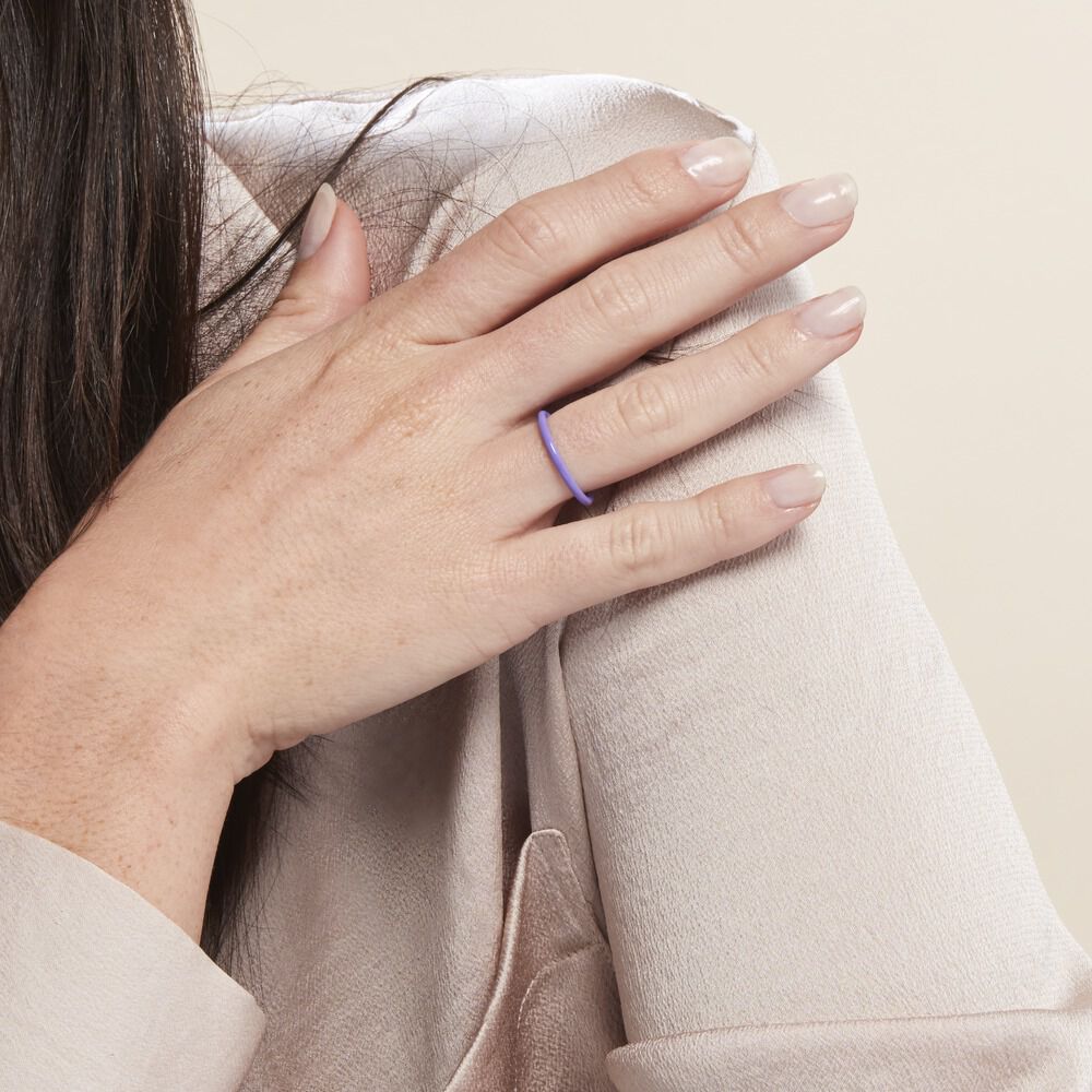 Bague Argent Blanc Sadia - Bagues Femme | Marc Orian