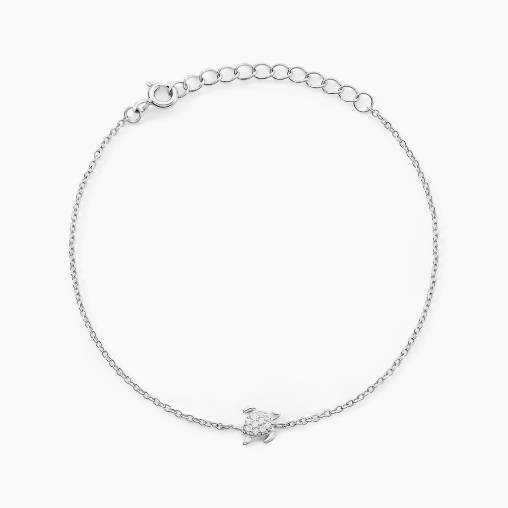 Bracelet Desert Argent Blanc Oxyde De Zirconium - Bracelets fantaisie Femme | Marc Orian
