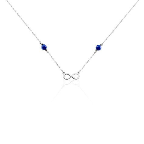 Collier Argent Mojdeh Lapis Lazuli - Colliers avec pierres Femme | Marc Orian