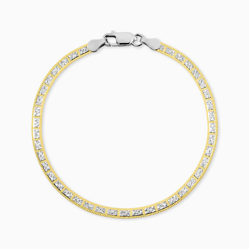 Bracelet Nuriaae Argent Jaune - Bracelets fantaisie Femme | Marc Orian