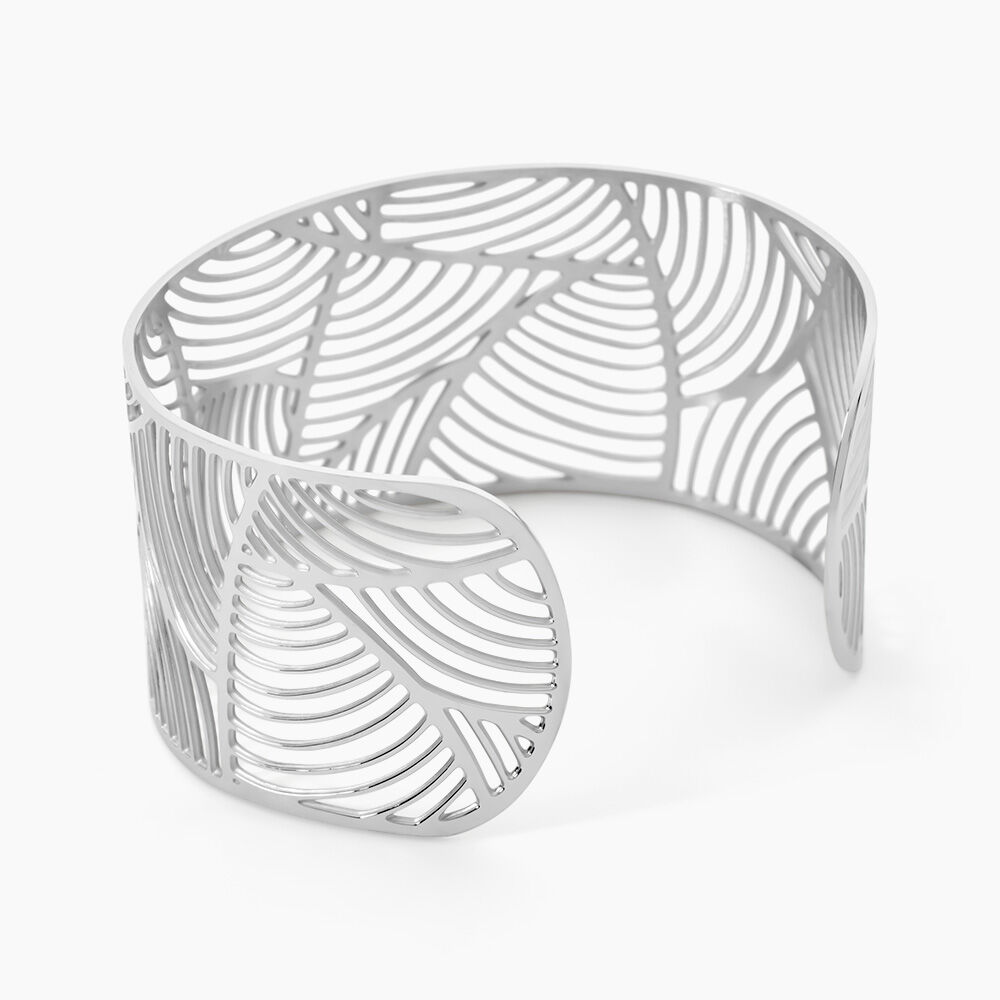Bracelet Jonc Andor Acier Blanc - Bracelets joncs Femme | Marc Orian