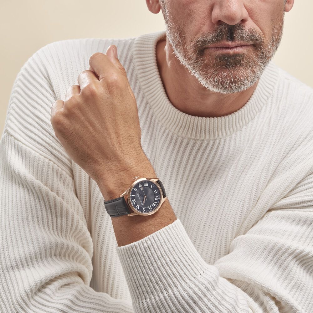 Montre Cerruti Torcegno Master Noir - Montres classiques Homme | Marc Orian