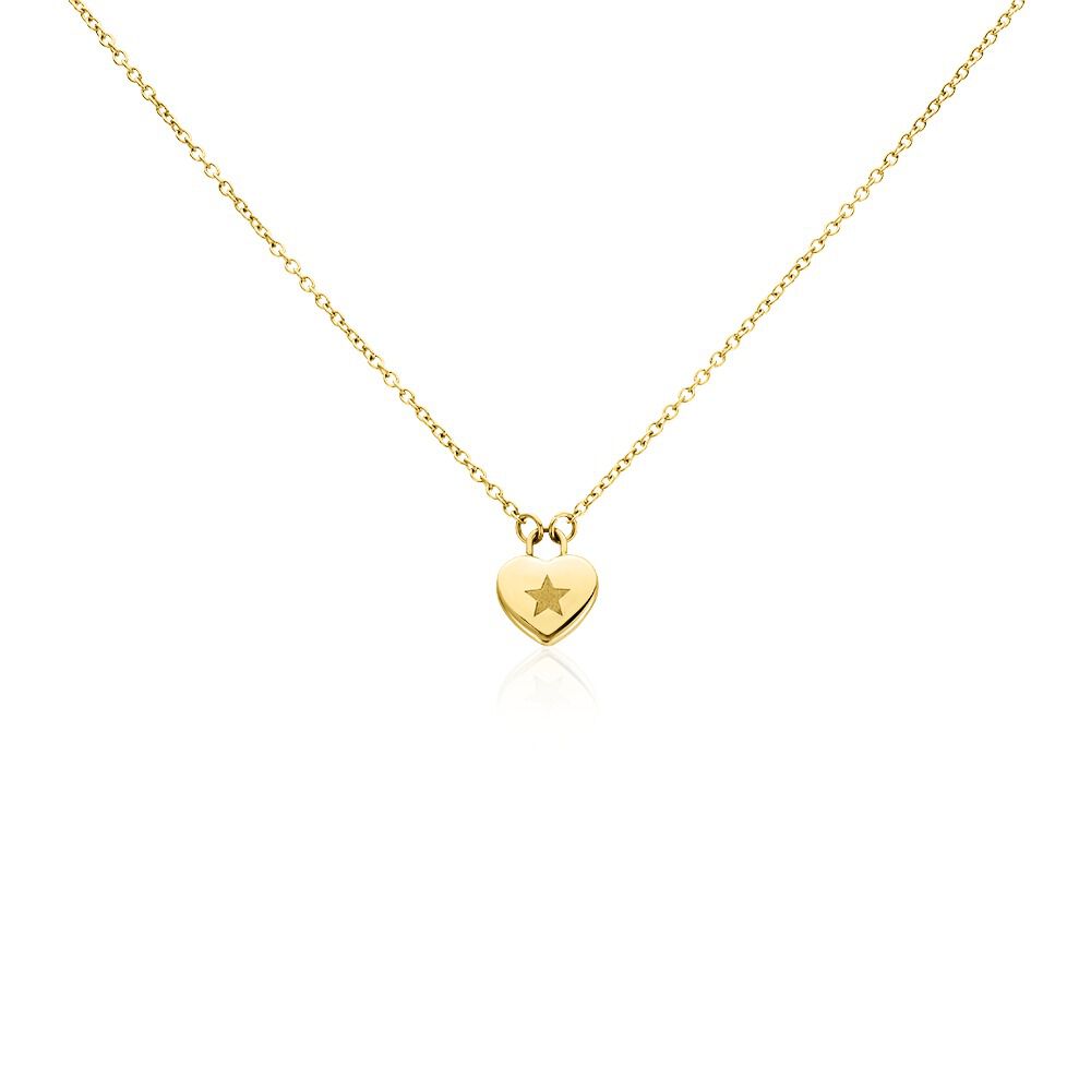 Collier Earline Acier Dor&eacute; - Colliers fantaisie Femme | Marc Orian