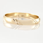 Alliance Massina Demi Jonc Classique Or Jaune - Alliances duo Unisex | Marc Orian