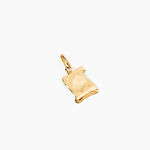 Pendentif Lamie Zodiaque Parchemin Or Jaune - Bijoux personnalis&eacute;s Famille | Marc Orian