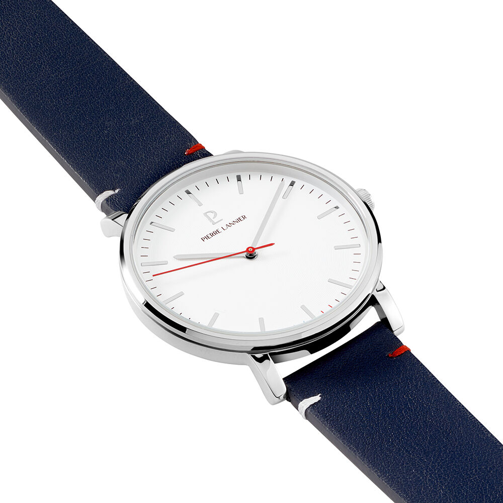 Montre Pierre Lannier Essential Blanc - Montres &eacute;tanches Homme | Marc Orian