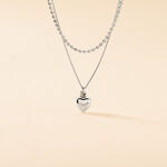 Collier Monifa Argent Blanc - Colliers ras du cou Femme | Marc Orian