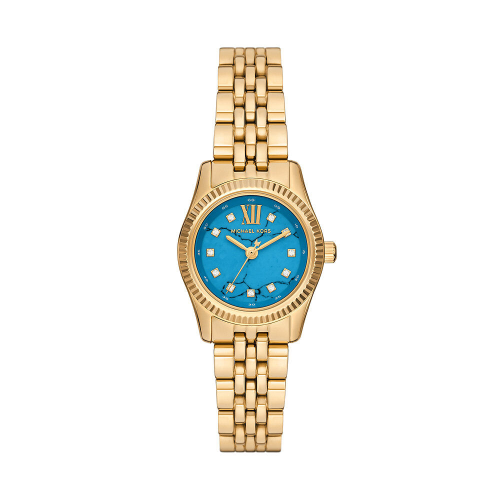 Montre Michael Kors Petite Lexington Bleu