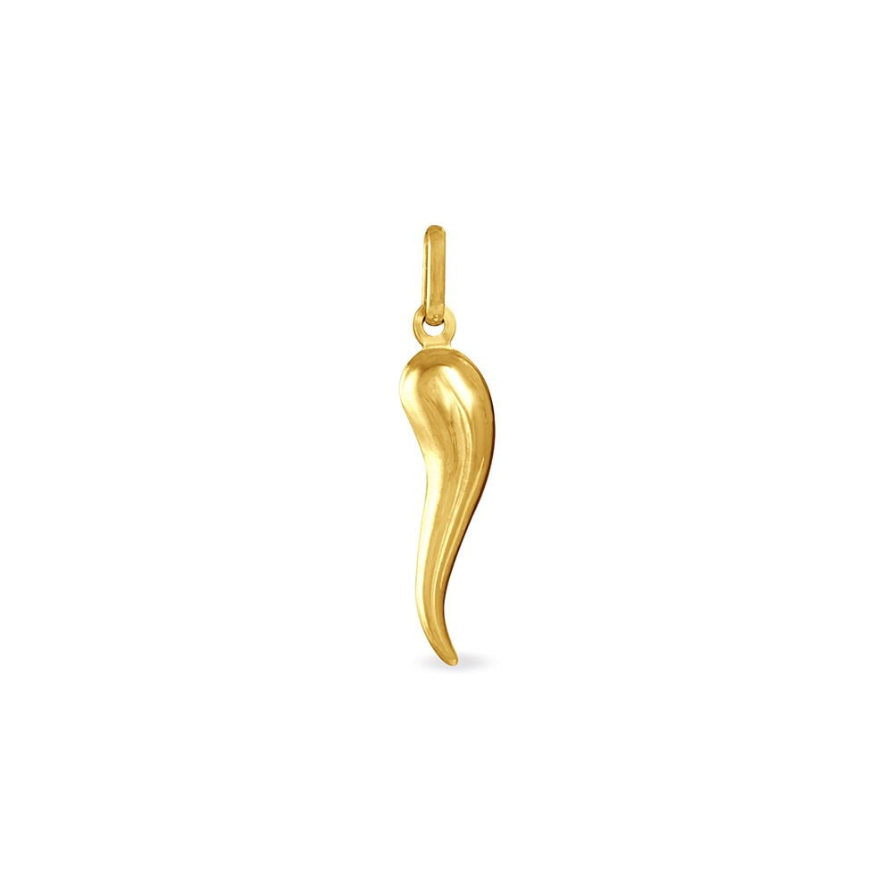 Pendentif Felicette Corne Abondance Or Jaune - Pendentifs Famille | Marc Orian