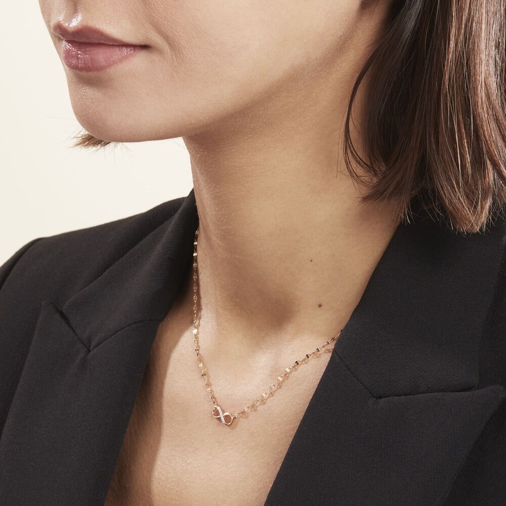 Collier Or Jaune Abegail Diamants - Colliers avec pierres Femme | Marc Orian
