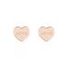 Boucles D'oreilles Puces Deven Argent Rose Oxyde De Zirconium - Puces Femme | Marc Orian