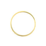 Alliance Zalia Demi Jonc Classique Or Jaune - Alliances personnalis&eacute;es Femme | Marc Orian