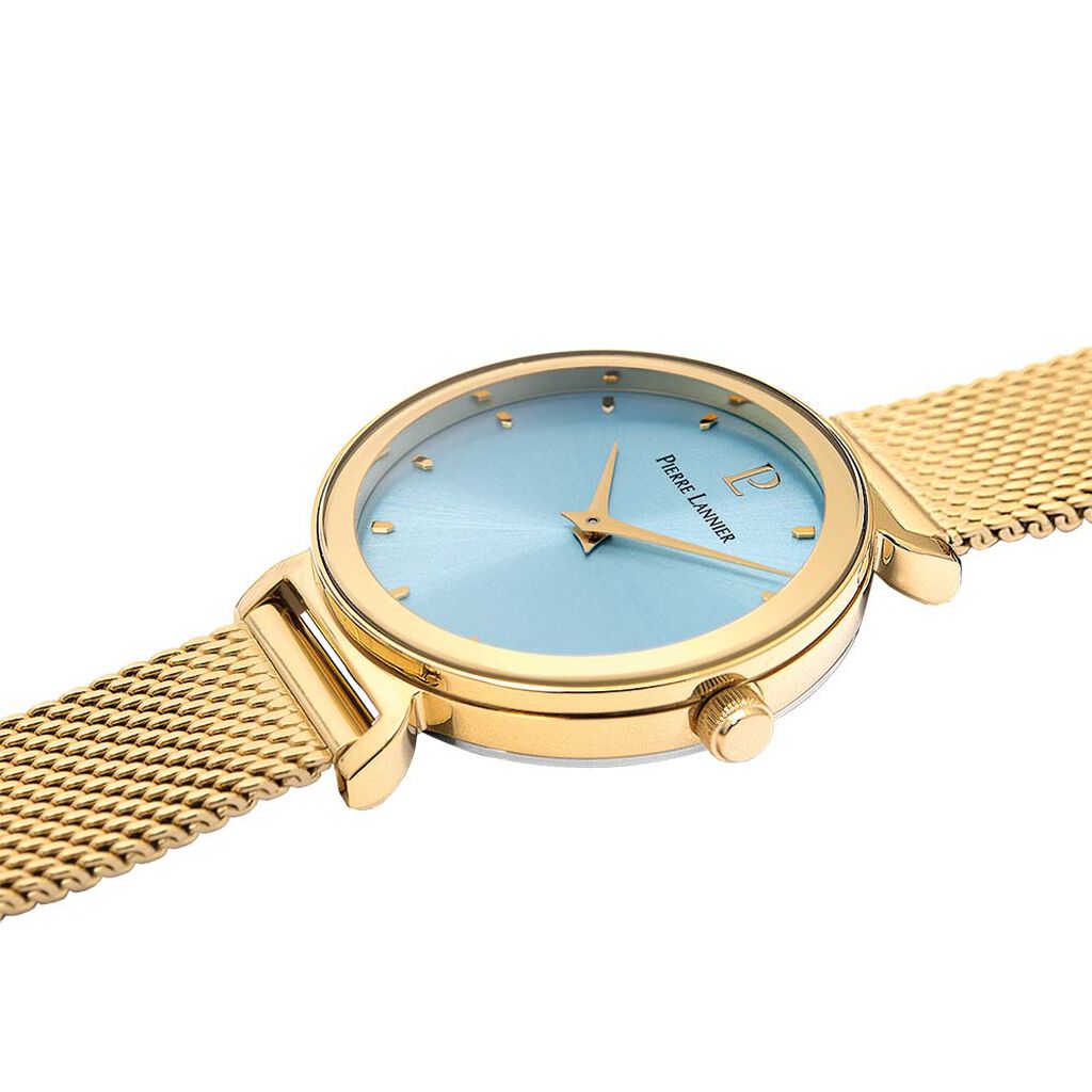 Montre Pierre Lannier Ligne Pure Bleu - Montres classiques Femme | Marc Orian