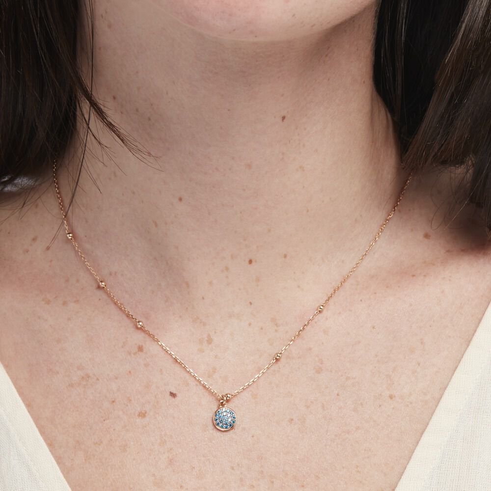 Collier Plaqué Or Jaune Mikayla Oxydes De Zirconium - Colliers avec pierres Femme | Marc Orian